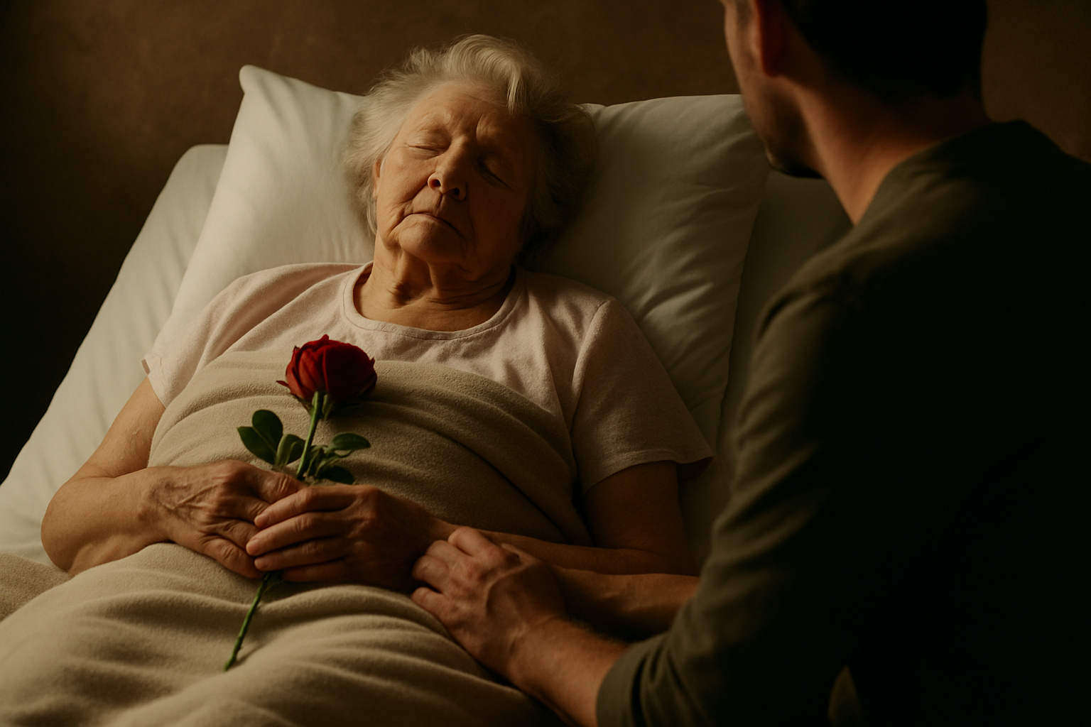 Hospice-volunteer-as-a-psychic-medium.-End-of-life-care-Palliative-care
