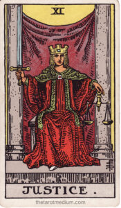 Justice-Tarot-Card-Meaning-Rider-Waite-Smith-Deck-Learn-How-to-Read-Tarot-from-The-Tarot-Medium