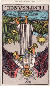 Temperance-Reversed-Tarot-Card-Meaning-Rider-Waite-Smith-Deck-Learn-How-to-Read-Tarot-from-The-Tarot-Medium
